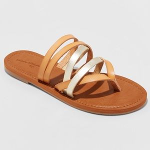 Women's Maritza Multi Strap Toe Slide Sandal